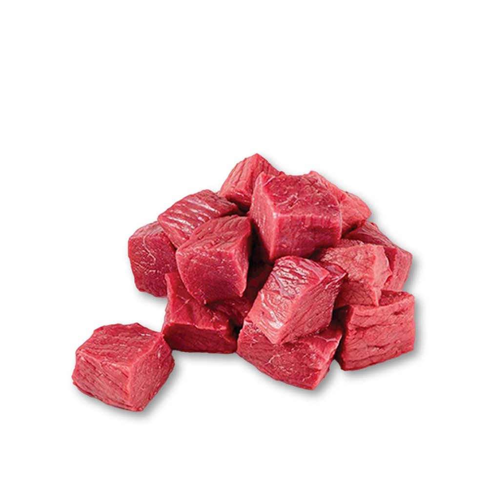 Beef Chunks India - 18 Kg - (20 x 900 g )