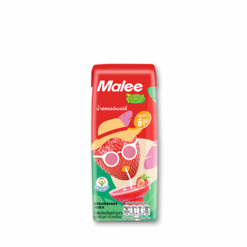 Malee Tropical 20% Strawberry Juice