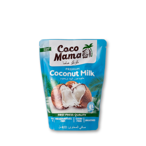 Coco Mama - Premium Coconut Milk Pouch - 24 x 400ml-MRI