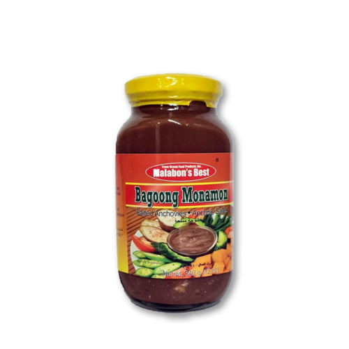 Malabon Best - Salted Anchovies -Bagoong Monamon -24 x 340g-MRI