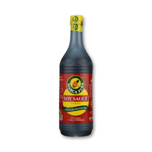Marca Pina Soy Sauce Plastic - 12 X 1L -MRI
