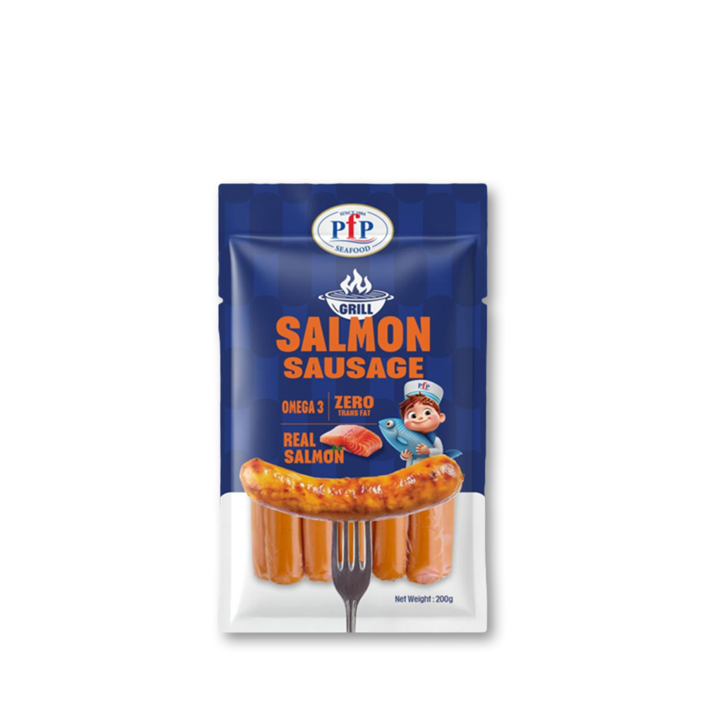Frozen Salmon Sausage - 40 x 250g