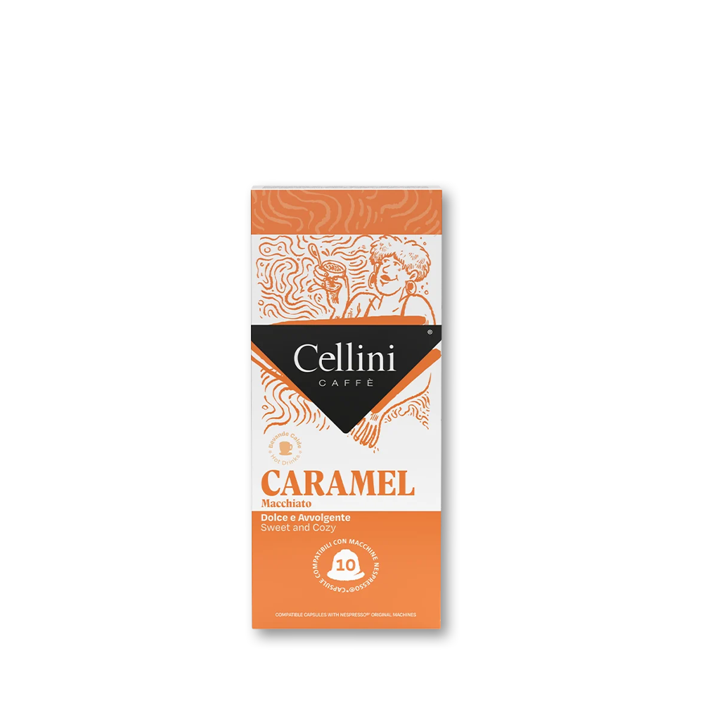 Cellini - Capsule compatibili Nespresso - Crema Catalana -CLNSLCRB100