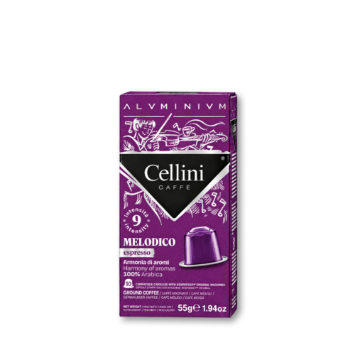Cellini - Capsule compatibili Nespresso - caffè Melodico-CLALNCFMEL100
